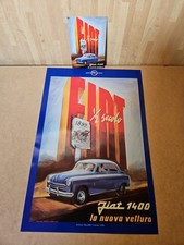 Fiat 1400 Del 1950 Poster