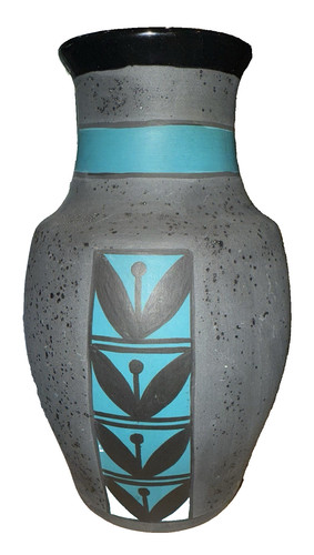 Vaso ceramica vintage anni - , 80