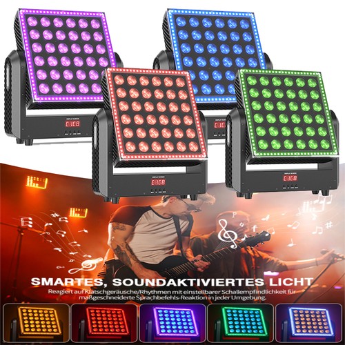 96 led strobo wall - 1-4, 36+96