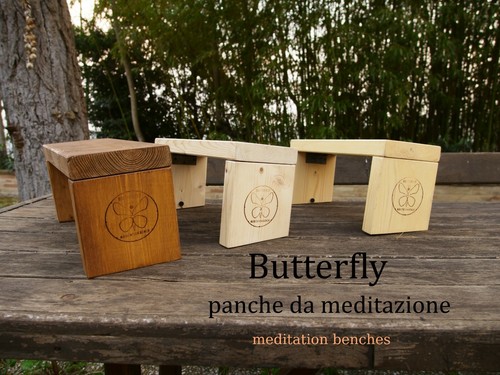 Panca meditazione legno - panca, in
