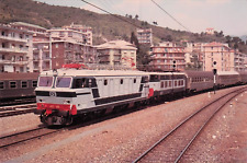 T27D) FOTOGRAFIA TRASPORTI TRENO E 633 008 FERROVIE DELLO STATO