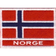 [Patch] BANDIERA NORVEGIA cm 7