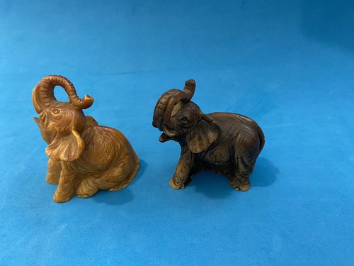 Coppia elefanti ceramica - in,