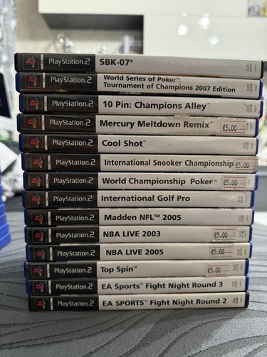 Lotto giochi ps2 sportivi