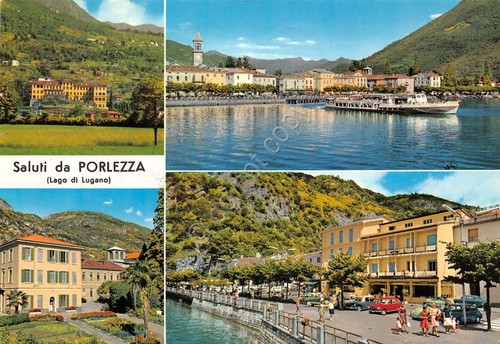 Cartolina porlezza lago - cartolina,