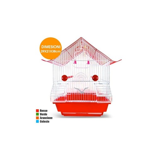 Gabbia tetto con accessori - tetto,