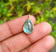 Ciondolo oro smeraldo russo