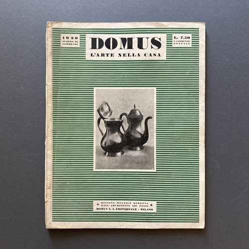 Domus dir gio ponti rivista - domus,, ponti,