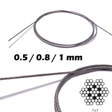 2.5M Cable Miniature en acier