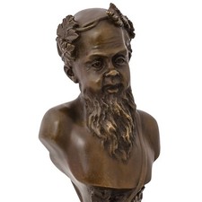 Statuetta bronzo Bacco il dio