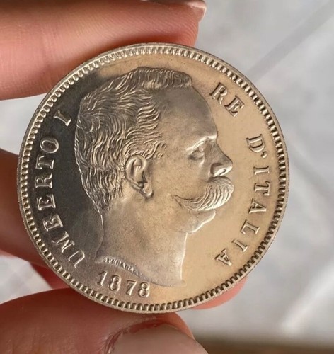 Umberto lire 1878 - lire, falso