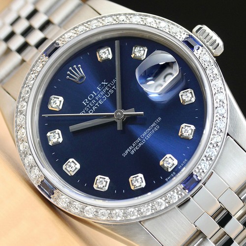 Orologio rolex datejust - rolex, blu