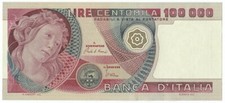 100000 LIRE BANCA D'ITALIA PRIMAVERA DI BOTTICELLI 01/07/1980 FDS-/FDS