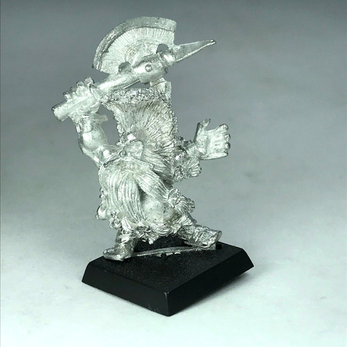 Classic metal dwarf troll - metal,