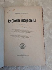 Racconti incredibili ferruccio - racconti,