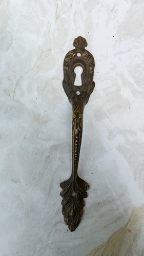 Antica maniglia ottone - maniglia,
