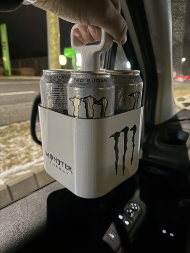 Porta latas monster energy - latas,