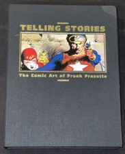 TELLING STORIES COMIC ART FRANK FRAZETTA CUSTODIA RIGIDA STAMPA 1/200 SIGILLATA HC