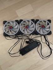 TALIUS 3x 120mm RGB Case