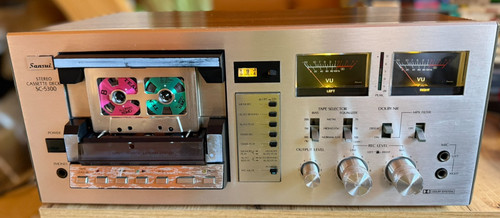 Sansui 5300 rara - sansui, cassetta