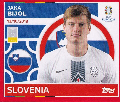 Adesivo topps uefa euro 2024 - topps,