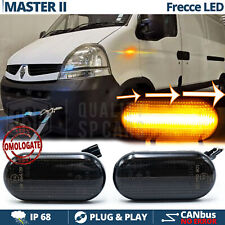 Frecce LED Sequenziali per Renault MASTER 2 DINAMICHE Nere CANbus PLUG & PLAY