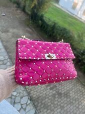 Valentino Garavani rockstud spike rosa misura media in ottime condizioni 