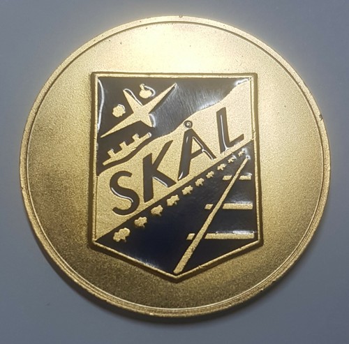Skal club medaglia - skal, club,