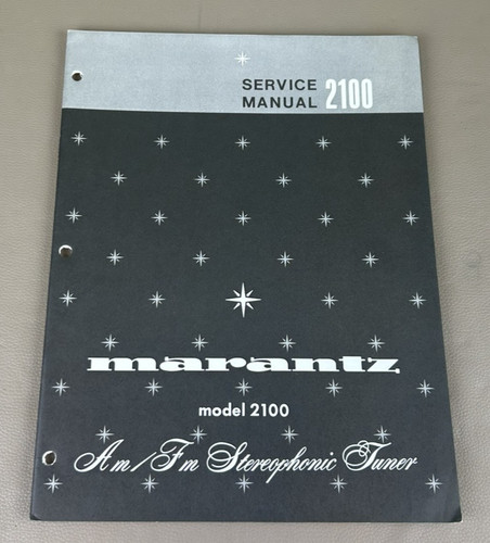Marantz 2100 sintonizzatore - marantz,