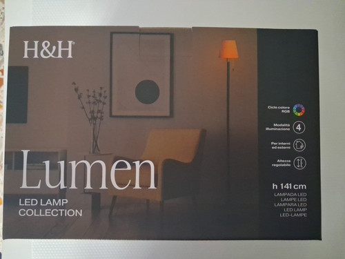 H6h lumen lampada terra - lampada, da