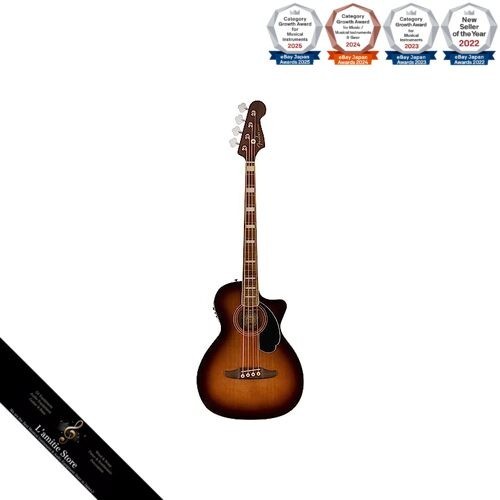 Fender kingman bass walnut - bass,
