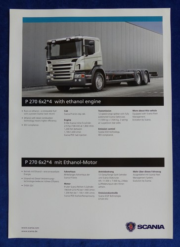 Camion scania 270 6x2 con - camion,