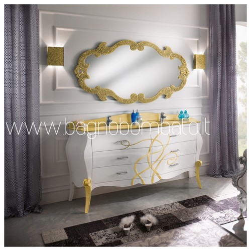 Mobile bagno stile barocco - mobile,