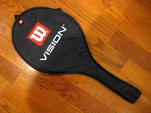 Copri racchetta badminton - racchetta,