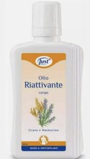 Just - Olio riattivante corpo, 125 ml, a base di grano, rosmarino, jojoba