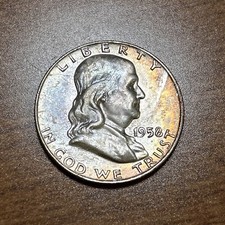 1958-D Franklin Silver Half