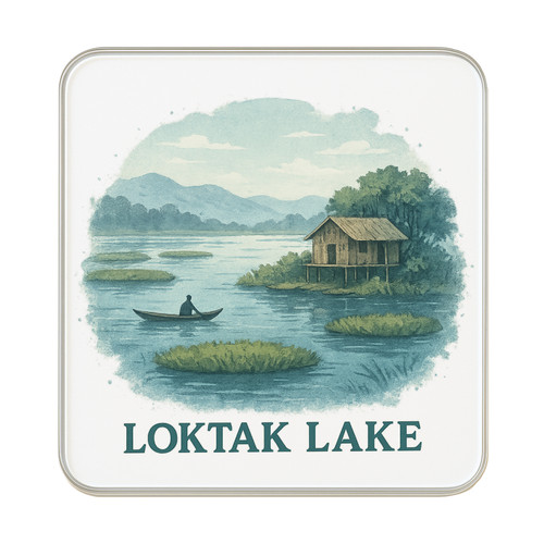 Lago loktak india magnete - lago,
