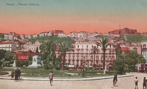 Cartolina napoli campania - cartolina,