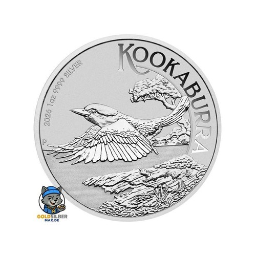 Oncia argento kookaburra - oncia,