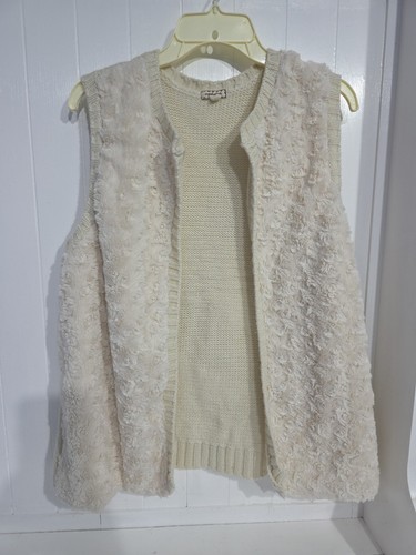 Gilet maglione donna ombretti