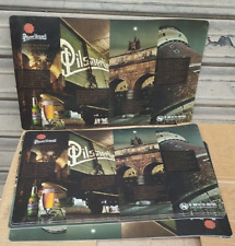 PILSNER URQUELL - NR.08 TOVAGLIETTE DA PUB PUBBLICITARIE