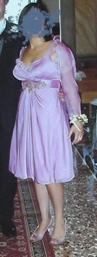 Abito elegante con - , coprispalla