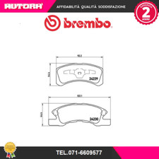 P16011 Front Disc Brake Pad