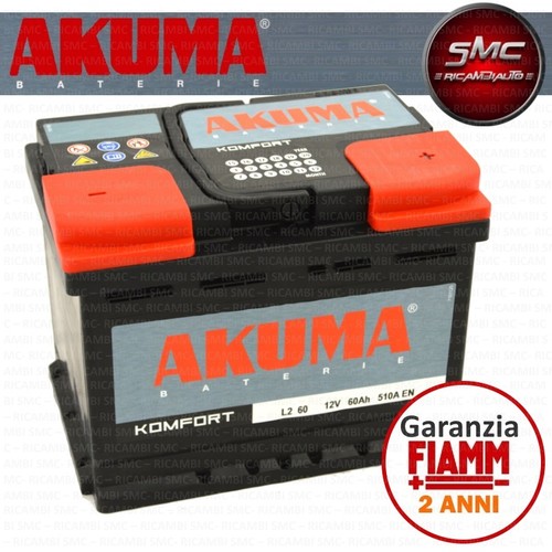 Batteria auto akuma fiamm - =,