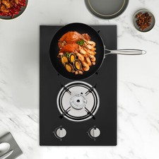 Piano cottura a gas 2 fuochi