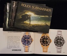 Rolex submariner booklet 16610 - rolex,