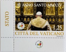 Vaticano 2025 francobollo Giubileo Anno Santo 2025 nuovo perfetto 
