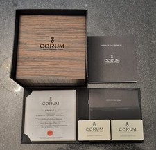 CORUM  SCATOLA OROLOGIO CORUM ADMIRAL'S CUP. Nuova ,perfetta