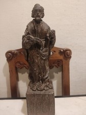 Antica Scultura Barocca Lignea San Paolo XVII Secolo