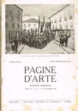 Pagine d'arte. Rivista mensile